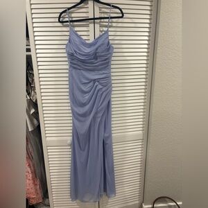 Azazie Light Purple Maxi Dress